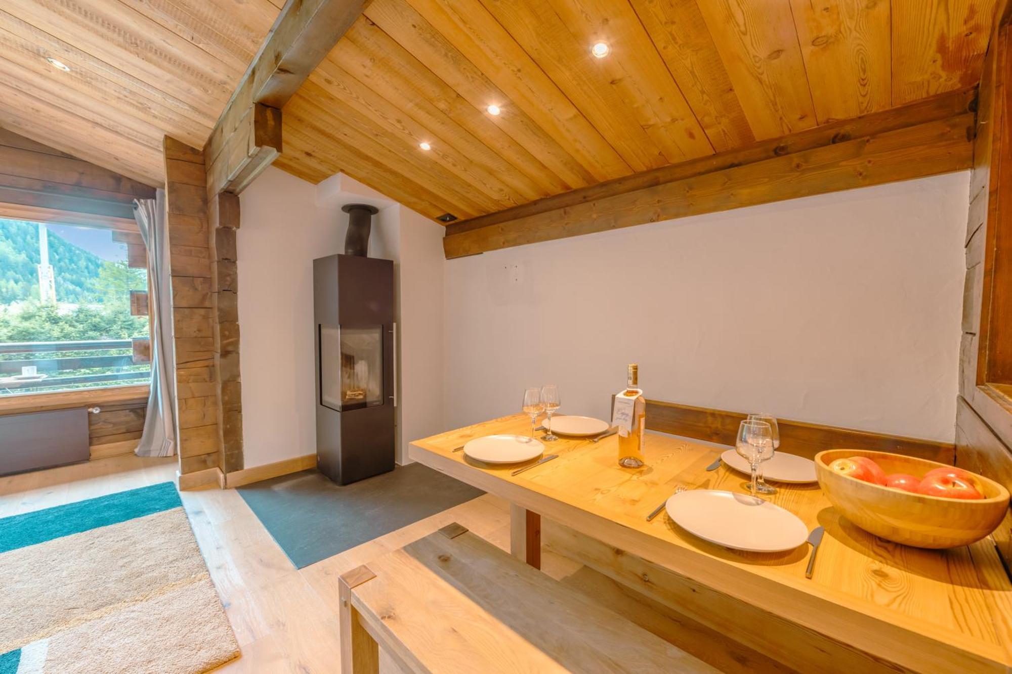 שאמוני Residence Amethystes B13 Ski In/Ski Out - Happy Rentals מראה חיצוני תמונה