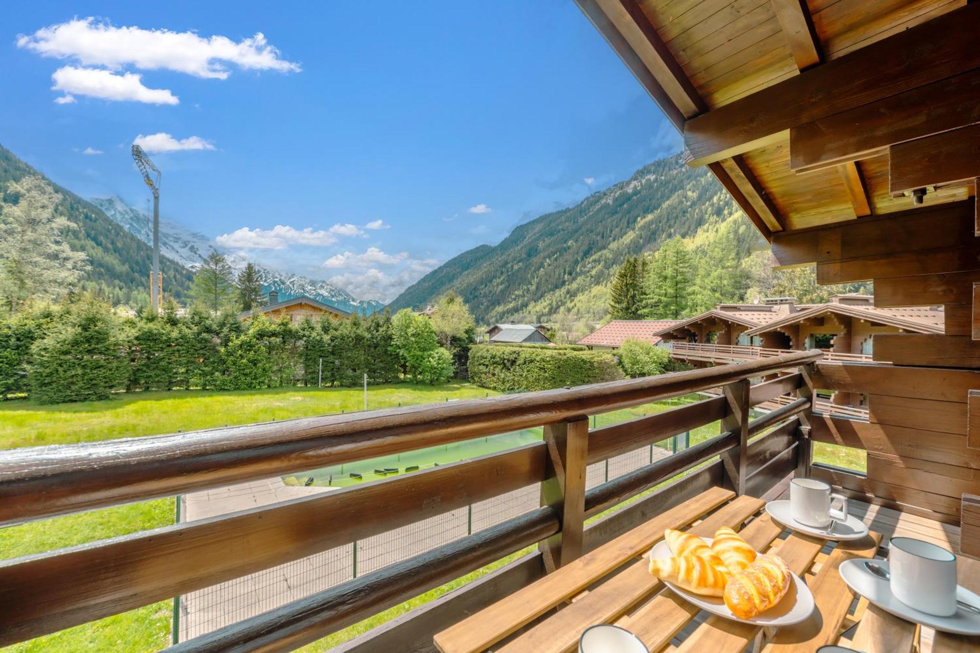 שאמוני Residence Amethystes B13 Ski In/Ski Out - Happy Rentals מראה חיצוני תמונה